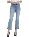 Nydj Barbara Fray Hem Ankle Bootcut Jeans