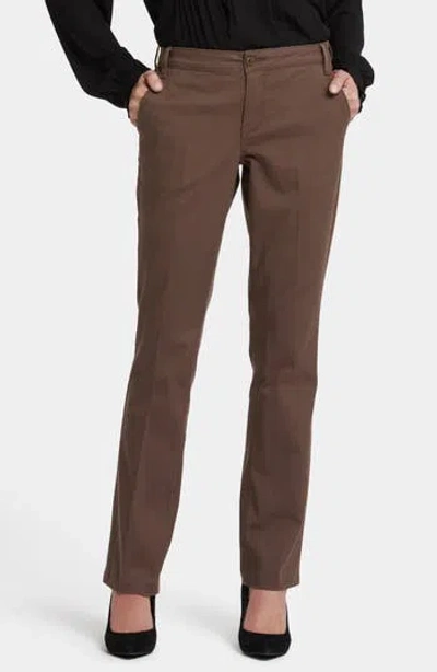 NYDJ NYDJ BARBARA STRETCH TWILL BOOTCUT PANTS