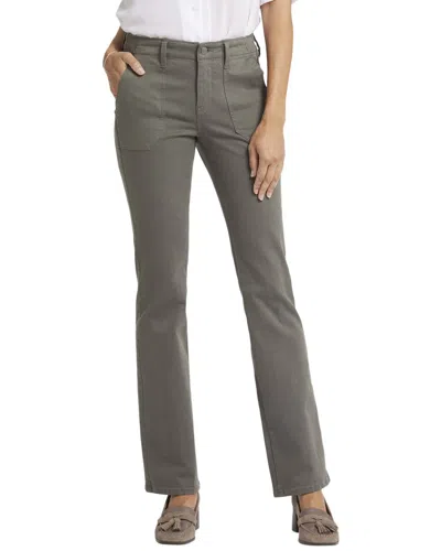 Nydj Barbara Vine Leaf Bootcut Jean In Gray