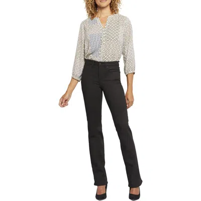 Nydj Barbara Womens Stretch Denim Bootcut Jeans In Multi