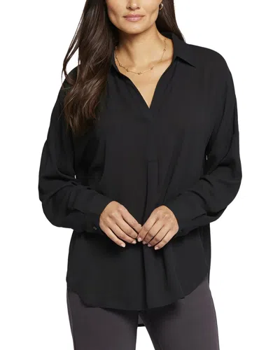 Nydj Becky Blouse In Black