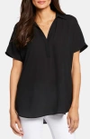 Nydj Becky Shirt In Black