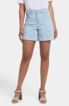 Nydj Berkyn High Waist Denim Shorts In Blue