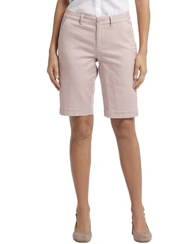 Nydj Bermuda Bell Meadow Short In Pink