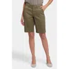 Nydj Bermuda Shorts In Bay Leaf