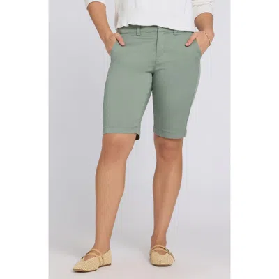 Nydj Bermuda Shorts In Green