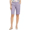 Nydj Bermuda Shorts In Lilac Chalk