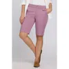 Nydj Bermuda Shorts In Purple