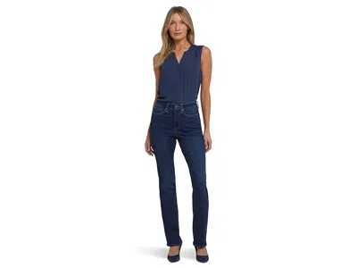 Nydj Billie Bootcut In Ink Skyline In Blue