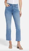 Nydj Slim Boot Ankle Fray Jeans In Multi