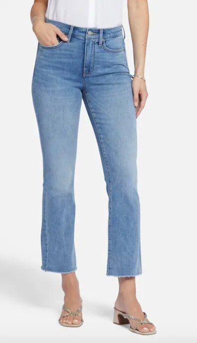 NYDJ BILLIE MINI BOOT ANKLE FRAY JEANS IN CRESCENT SHORE