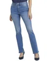 Nydj Billie High Waist Bootcut Jeans In Brown