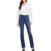 Nydj Billie Womens High Rise Slim Fit Bootcut Jeans In Blue