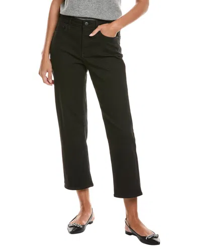 Nydj Black Petite Bailey Relaxed Ankle Straight Jean