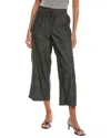 Nydj Black Rinse Petite Jayne Pull On Wide Leg Ankle Jean In Multi