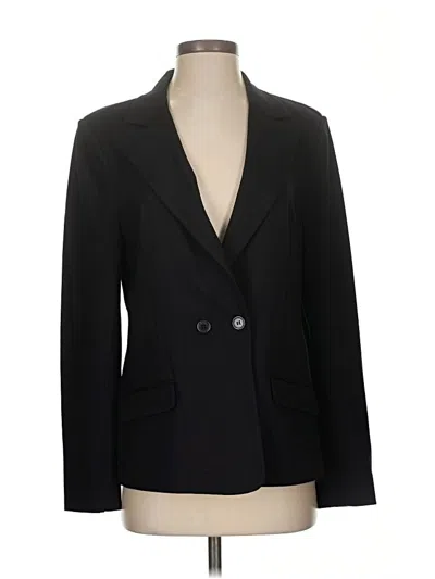 Pre-owned Nydj Blazer Jacket In Black