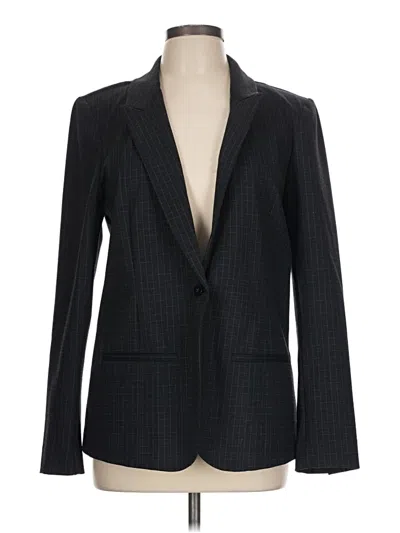 Pre-owned Nydj Blazer Jacket In Black