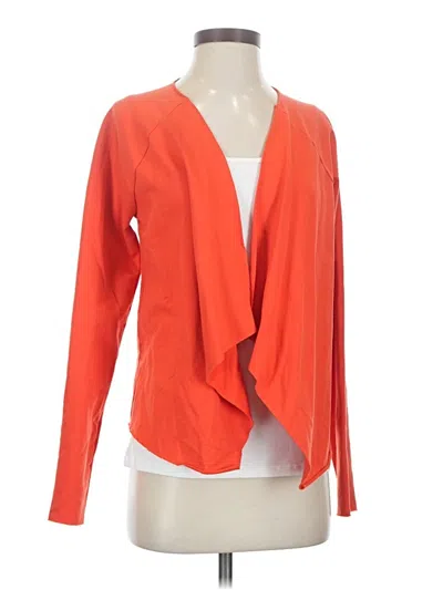 Pre-owned Nydj Blazer Jacket In Orange