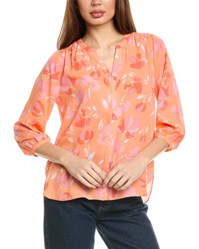 Nydj Blouse In Orange