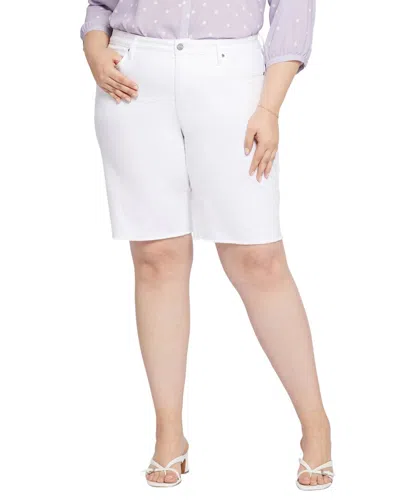 Nydj Boyfriend Optic White Short