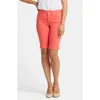 Nydj Women's Briella Denim Shorts In Fruit Punch