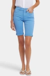 Nydj Briella Bermuda Shorts In Pacific Coast