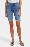 Nydj Briella Roll Cuff Denim Shorts In Barcelona Breeze