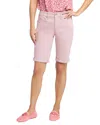 Nydj Briella Vintage Pink Short In Pink Nectar