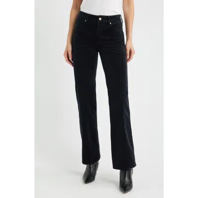 Nydj Brooklyn Bootcut Corduroy Pants In Black