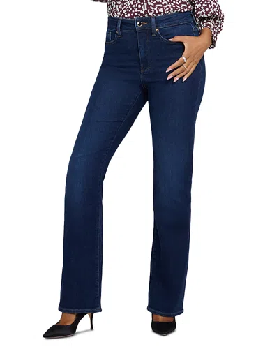 Nydj Brooklyn High Rise Bootcut Jeans In Halcyon In Blue