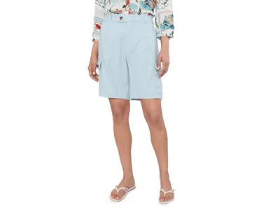 Nydj Cargo Bermuda Shorts Women's Clothing Blue Clover: 8 9