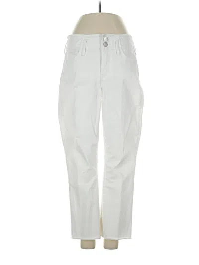Pre-owned Nydj Cargo Pants In White