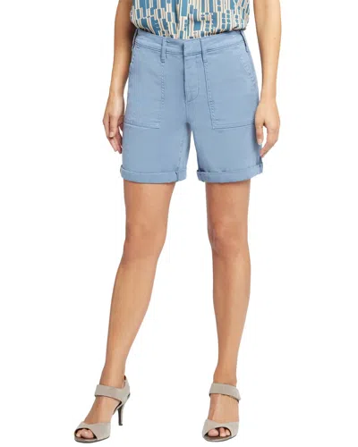 Nydj Cargo Short Blue Stone Jean