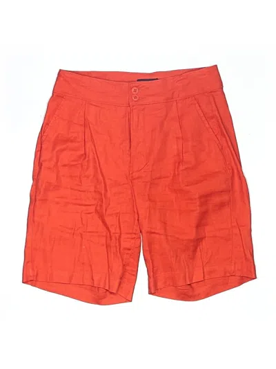 Pre-owned Nydj Cargo Shorts In Orange