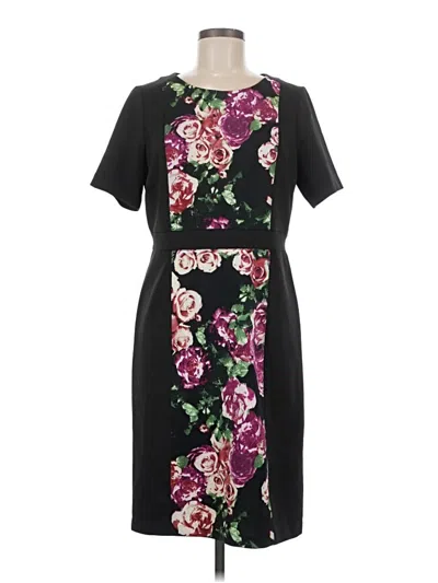 Pre-owned Nydj Casual Dress In Black