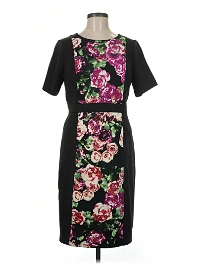Pre-owned Nydj Casual Dress In Black