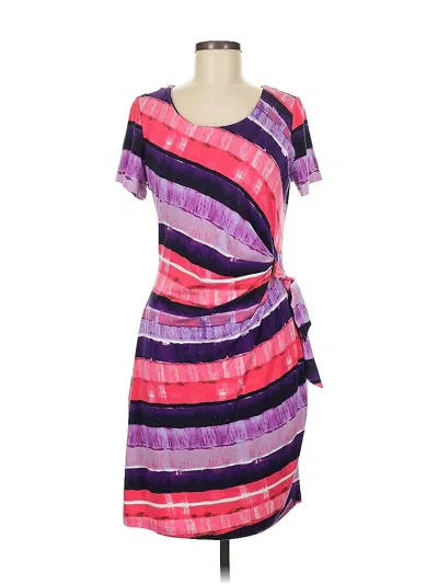 Pre-owned Nydj Casual Dress In Purple