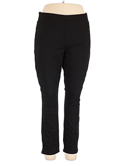 Pre-owned Nydj Casual Pants In Black