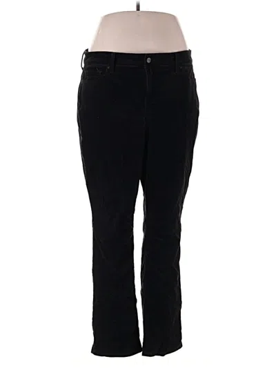 Pre-owned Nydj Casual Pants In Black