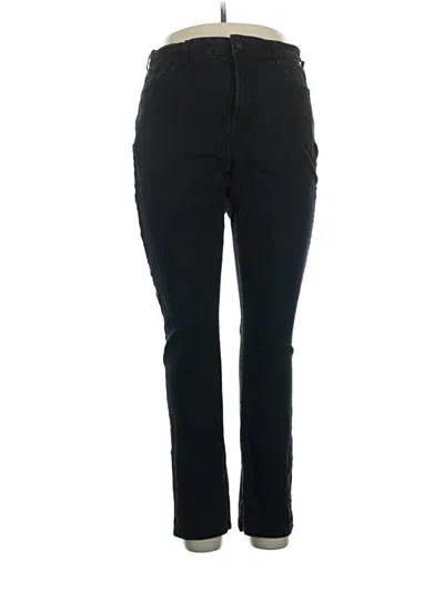 Pre-owned Nydj Casual Pants In Black