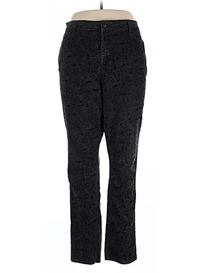 Pre-owned Nydj Casual Pants In Black