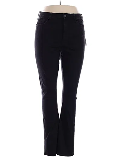 Pre-owned Nydj Casual Pants In Black