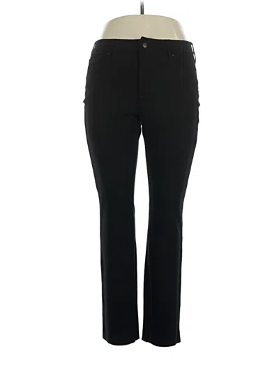Pre-owned Nydj Casual Pants In Black