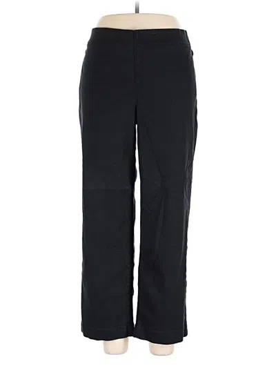 Pre-owned Nydj Casual Pants In Black