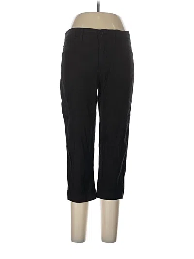 Pre-owned Nydj Casual Pants In Black