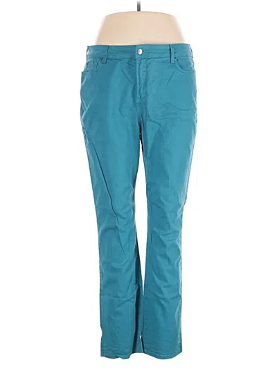 Pre-owned Nydj Casual Pants In Blue