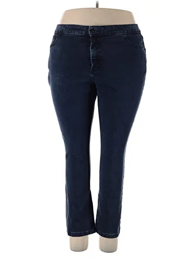 Pre-owned Nydj Casual Pants In Blue