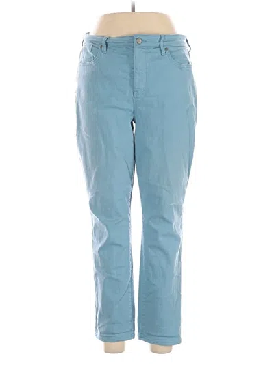 Pre-owned Nydj Casual Pants In Blue
