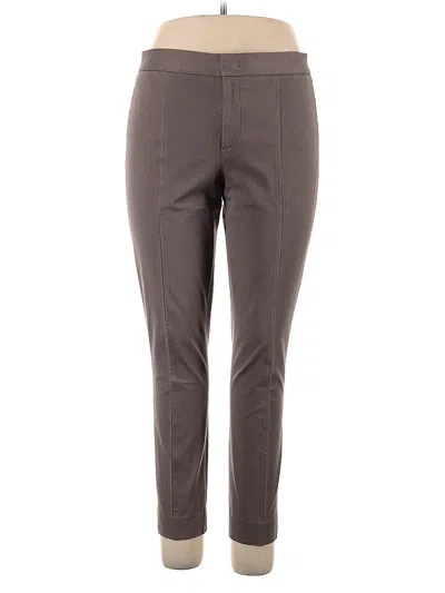 Pre-owned Nydj Casual Pants In Brown