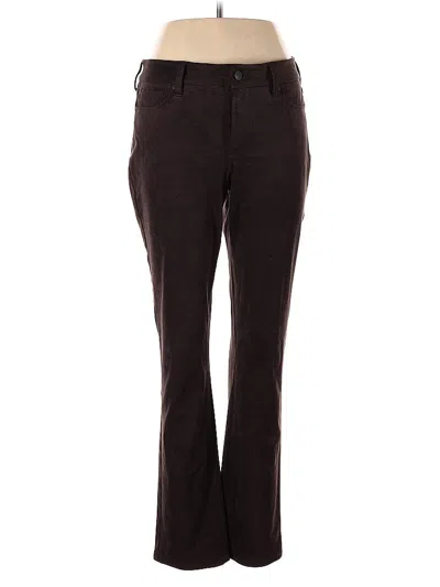 Pre-owned Nydj Casual Pants In Brown